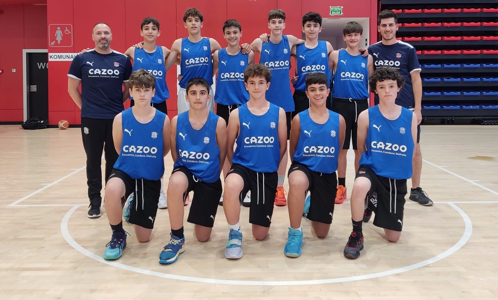 El Infantil A, reciente campeón de Araba, disputará los Juegos Escolares de Euskadi de Rendimiento