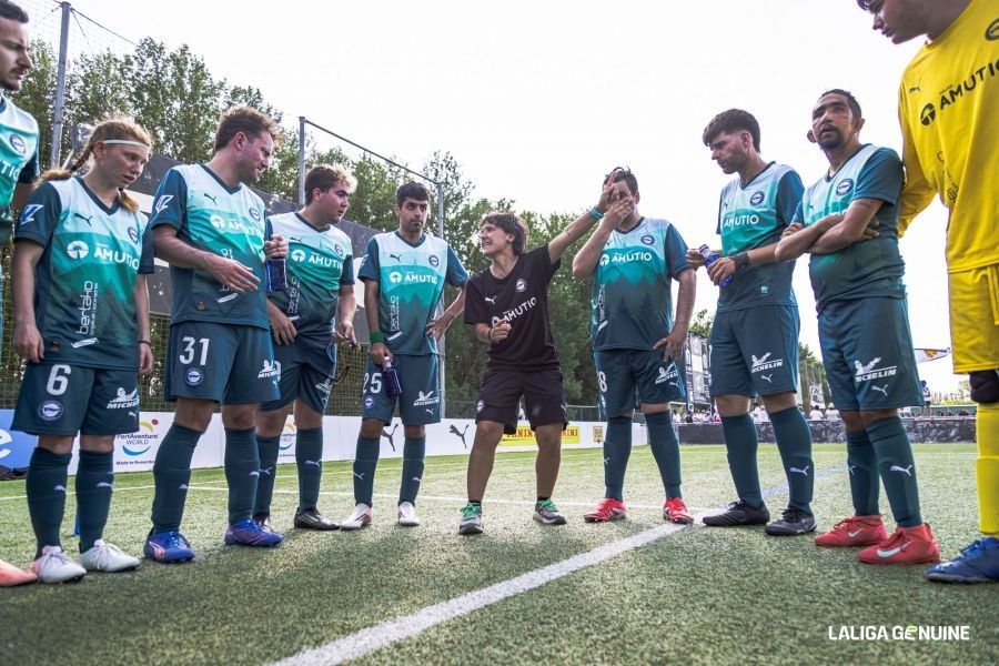 La Ciudad del Fútbol de Las Rozas acoge la fase final para el Deportivo Alavés Genuine