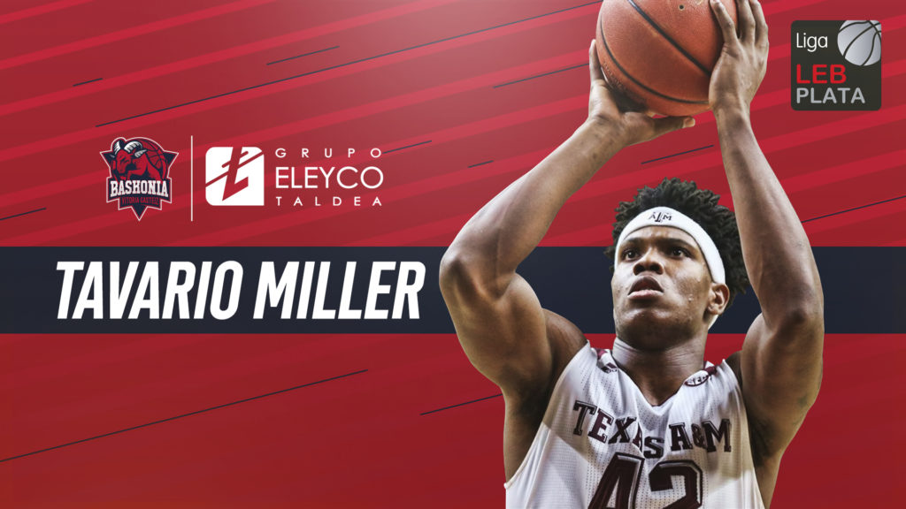 Tavario Miller se incorpora al Grupo Eleyco Baskonia
