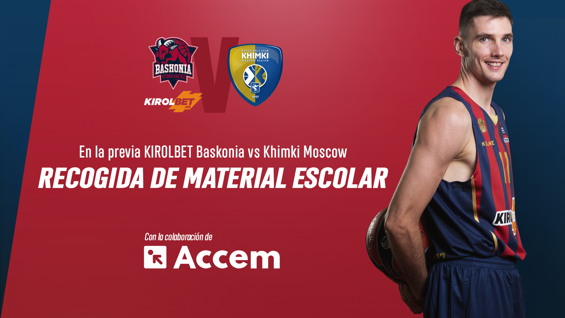 Baskonia se suma al Día Internacional de la Educación