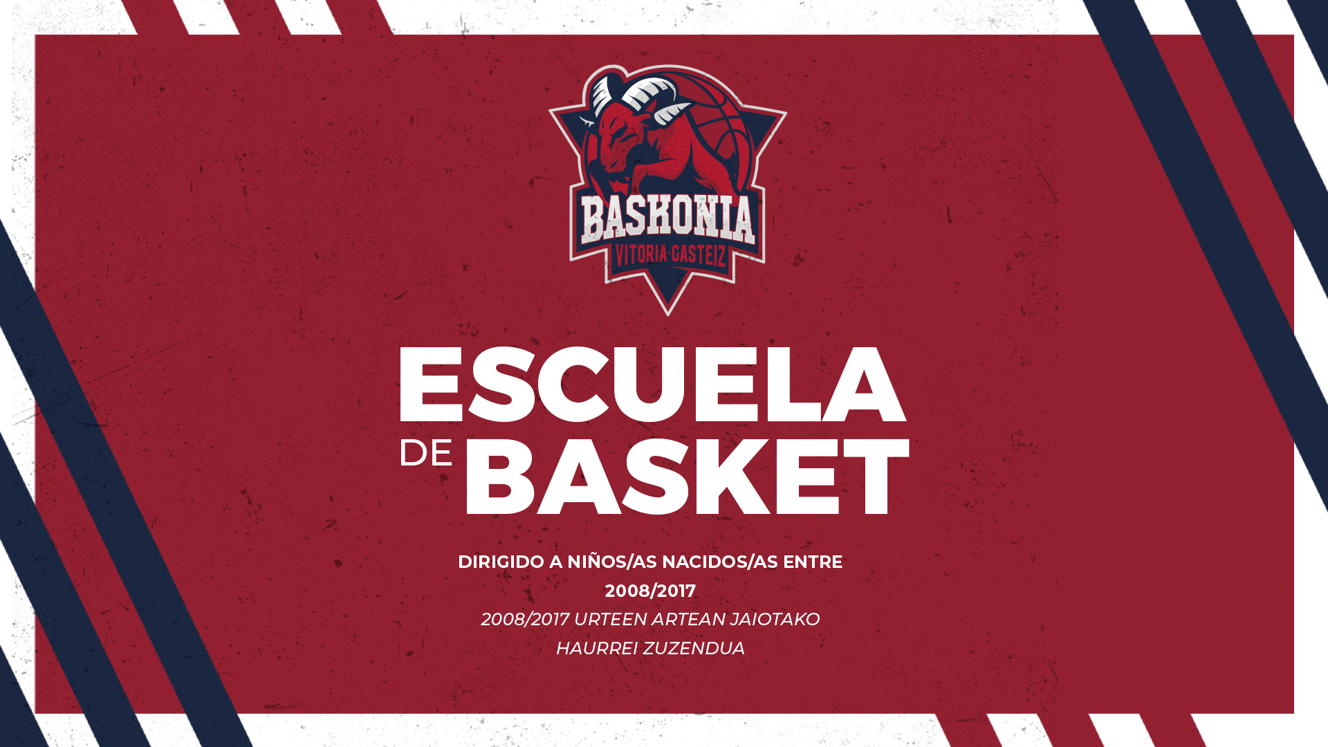 El lunes se abrirá el periodo para las nuevas altas a la escuela de baloncesto