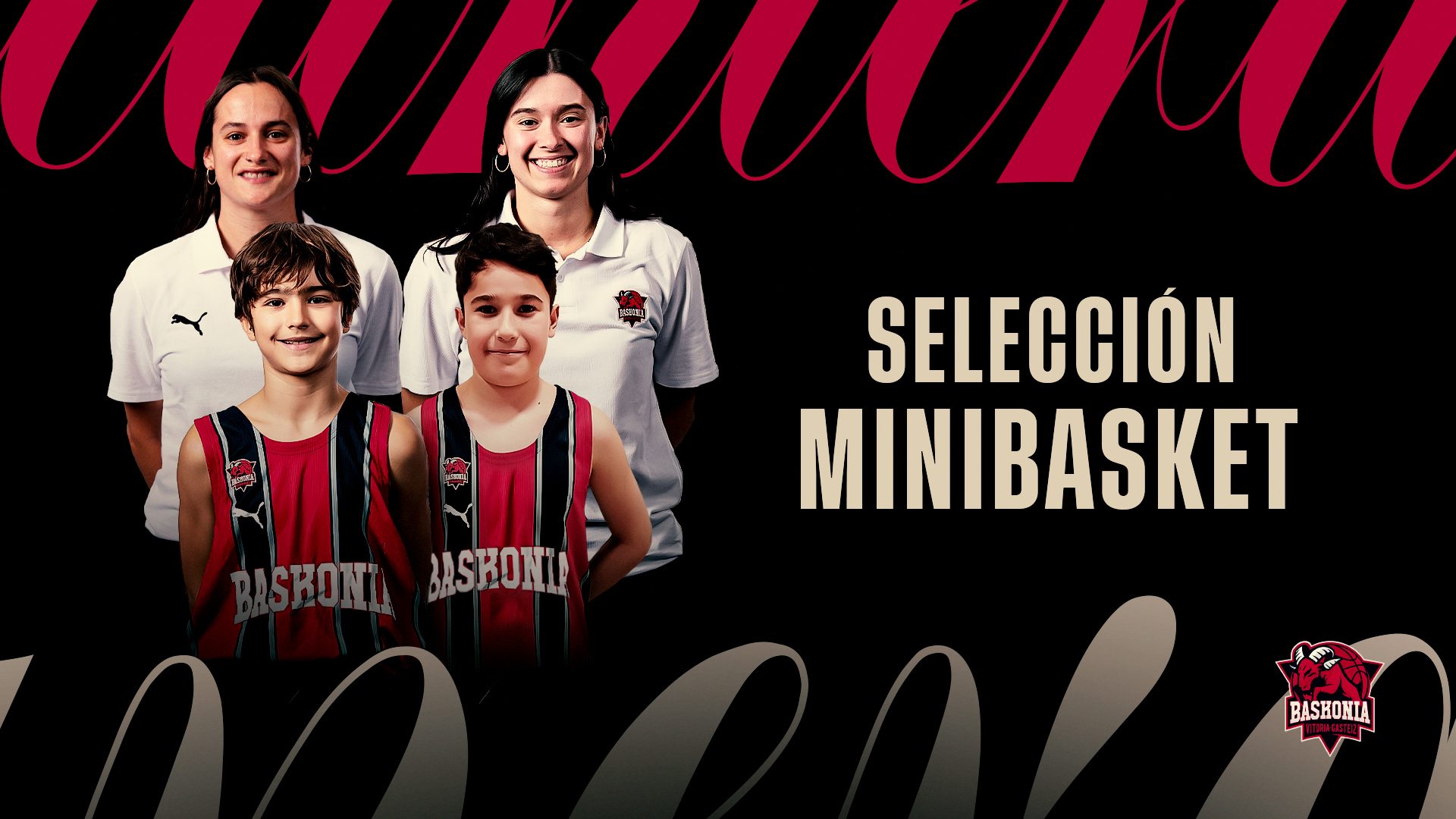 Protagonismo baskonista en la Euskal Selekzioa de Minibasket