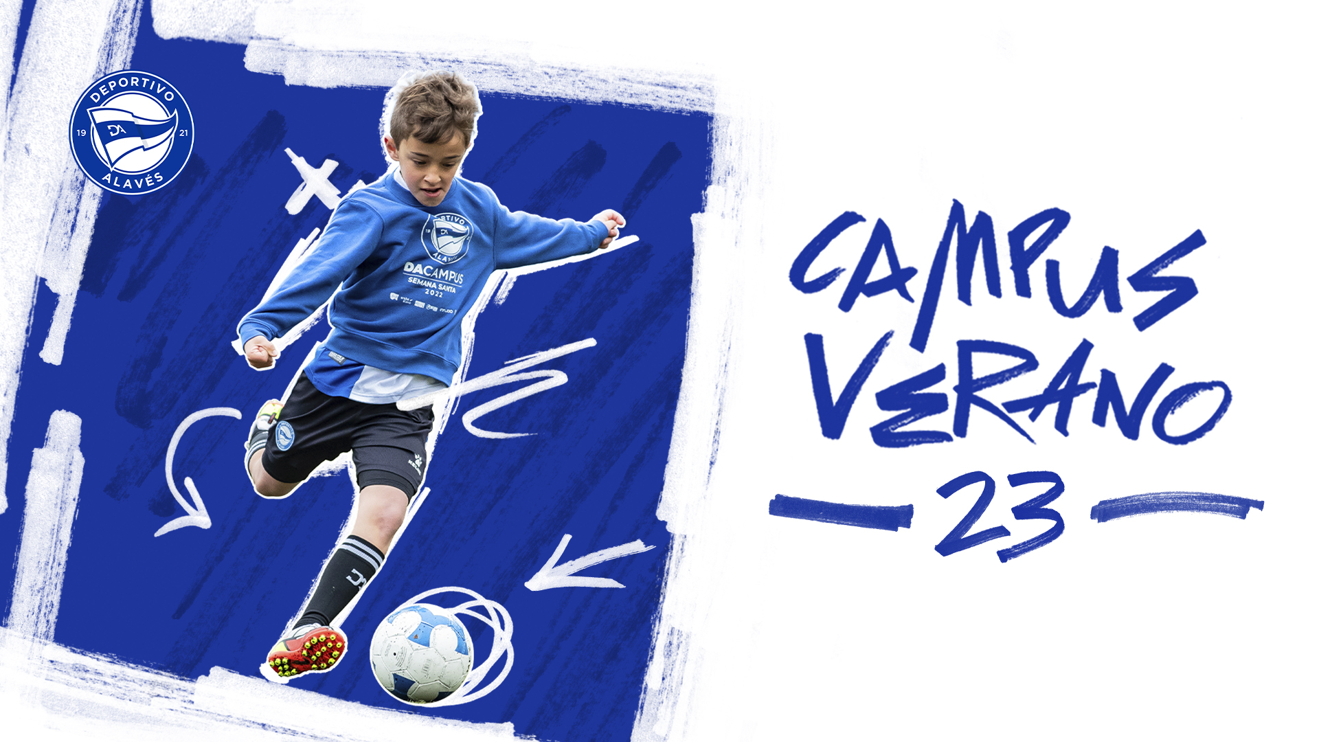 La Fundación 5+11 pone en marcha el Campus de Verano Deportivo Alavés 2023