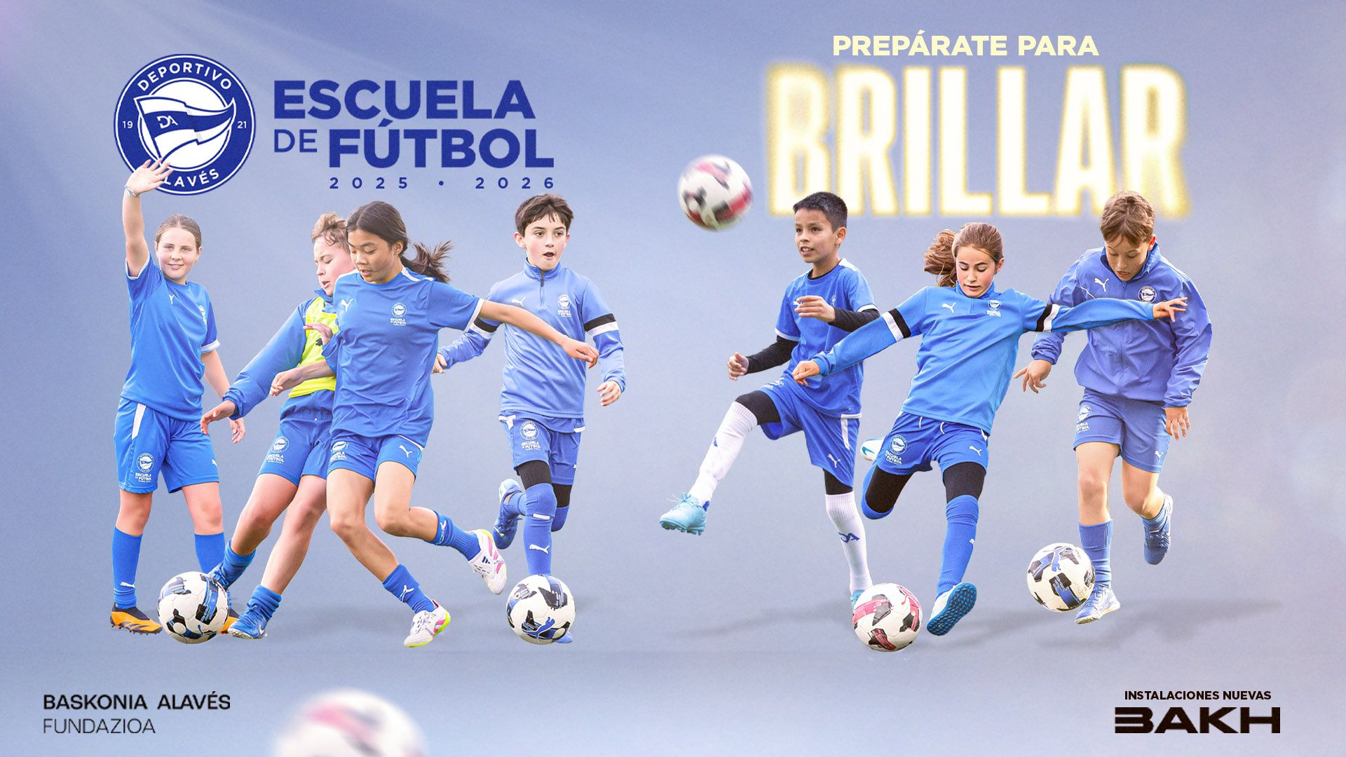 Abiertas las inscripciones para la Escuela del Deportivo Alavés