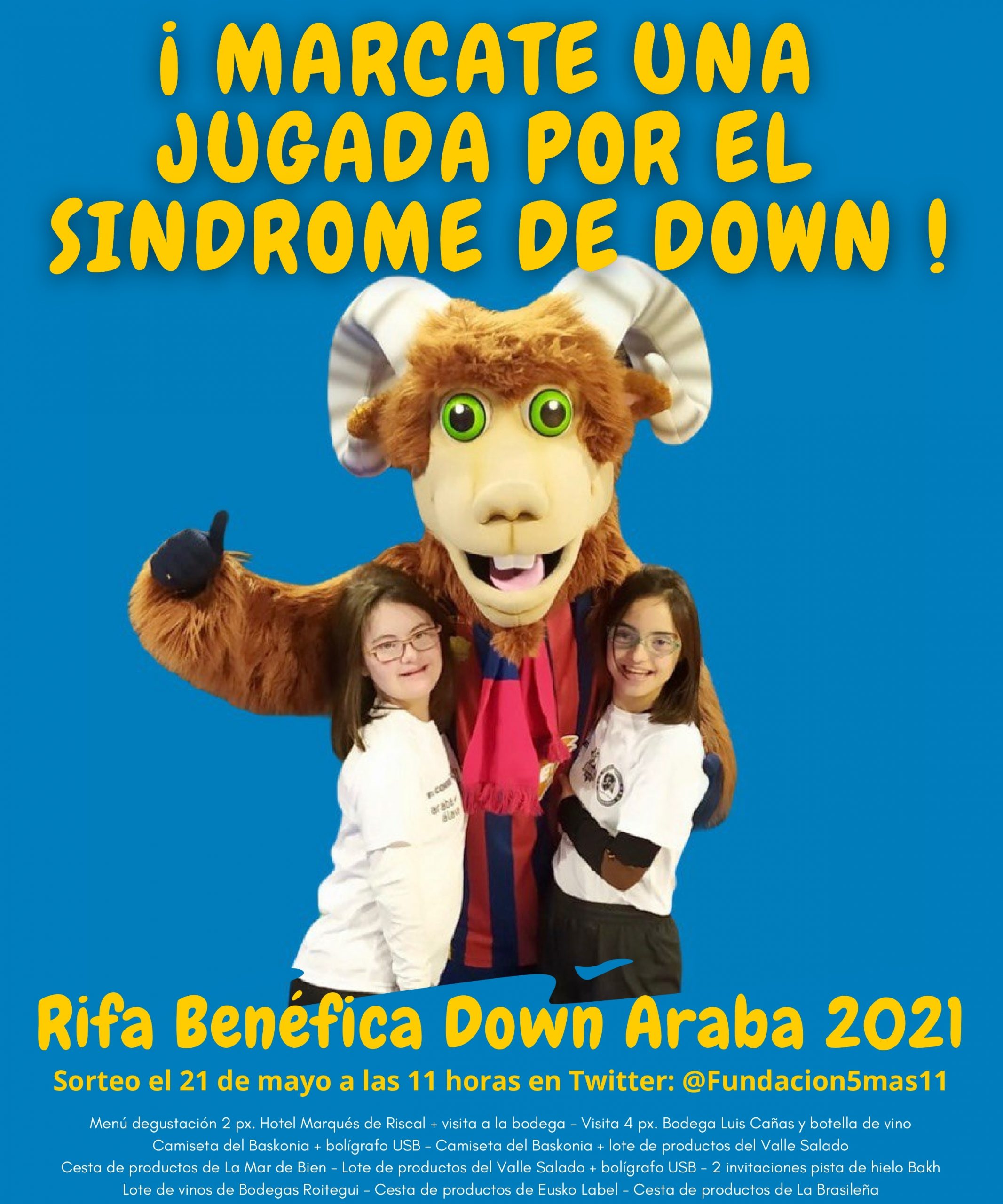Conoce los premiados de la rifa “Márcate una jugada por el síndrome de Down”