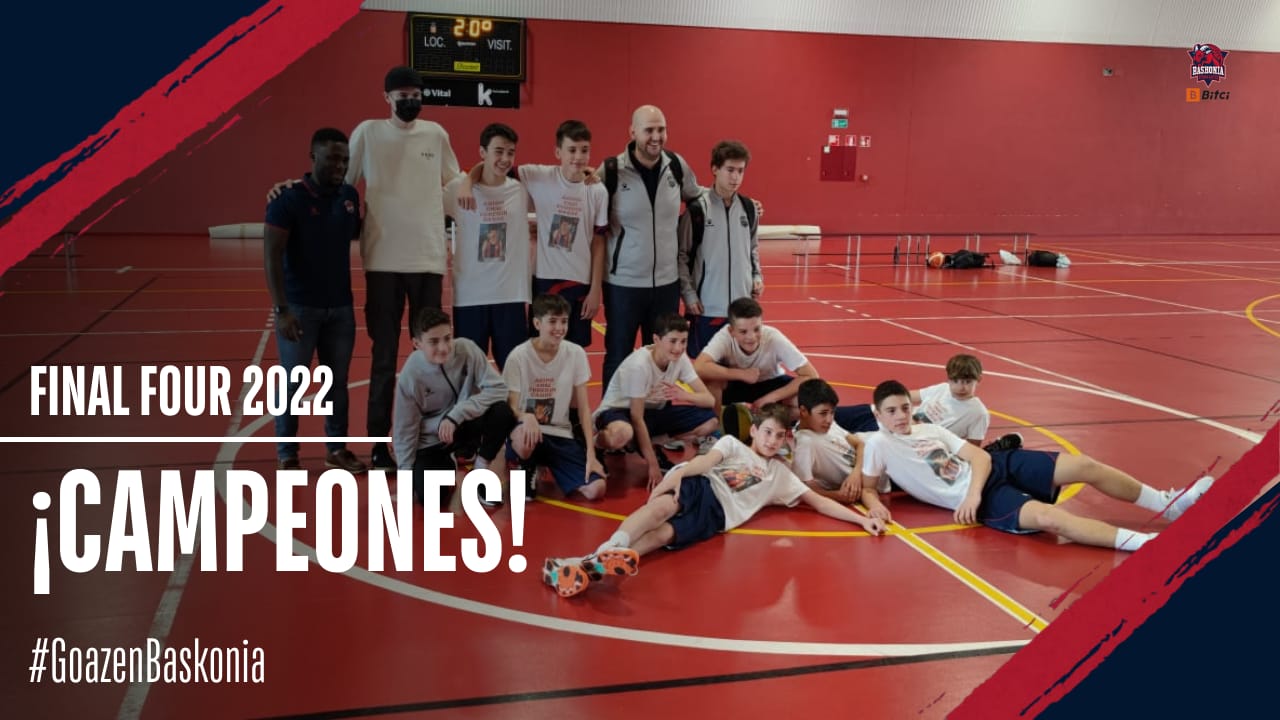 El Infantil A campeón de Araba disputará los XXXIX Juegos Deportivos Escolares de Euskadi