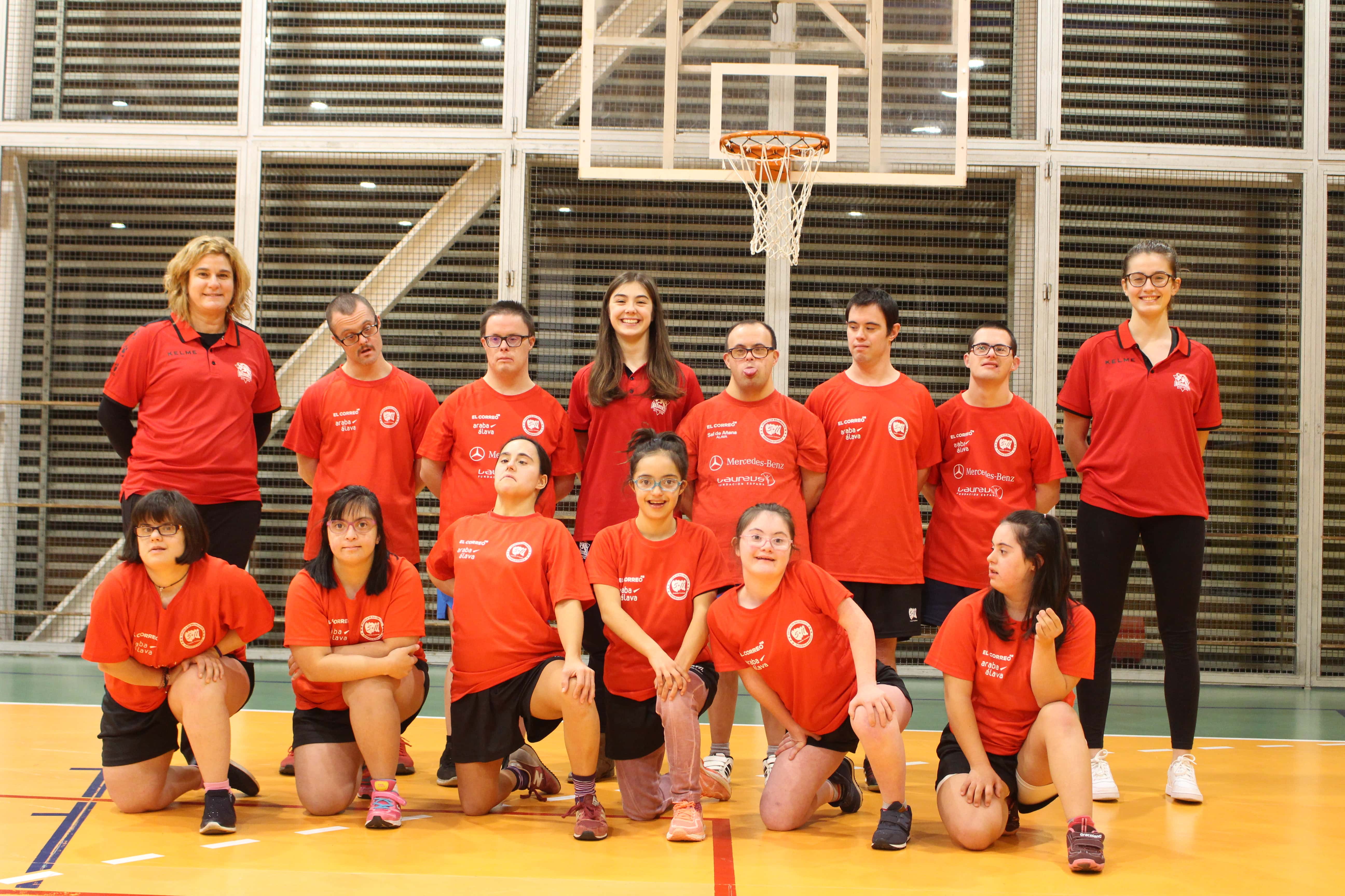 Baskonia4Life: conocemos a nuestro equipo de chicos y chicas con síndrome de Down