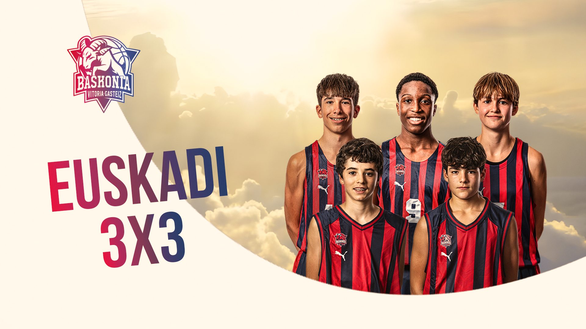 Cinco jugadores azulgranas, en la preselección de la Euskal Selekzioa 3x3 U15 y U13