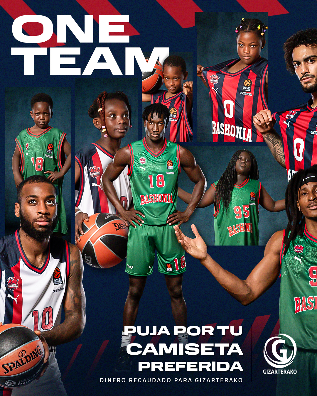 Participa en la décima subasta solidaria de One Team 23-24
