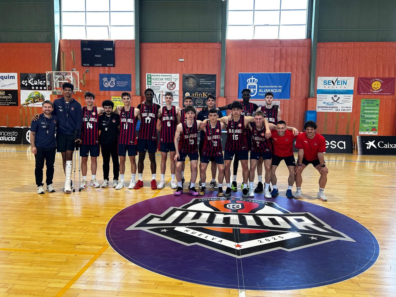 Quinto puesto para el junior de Baskonia en el Campeonato de España