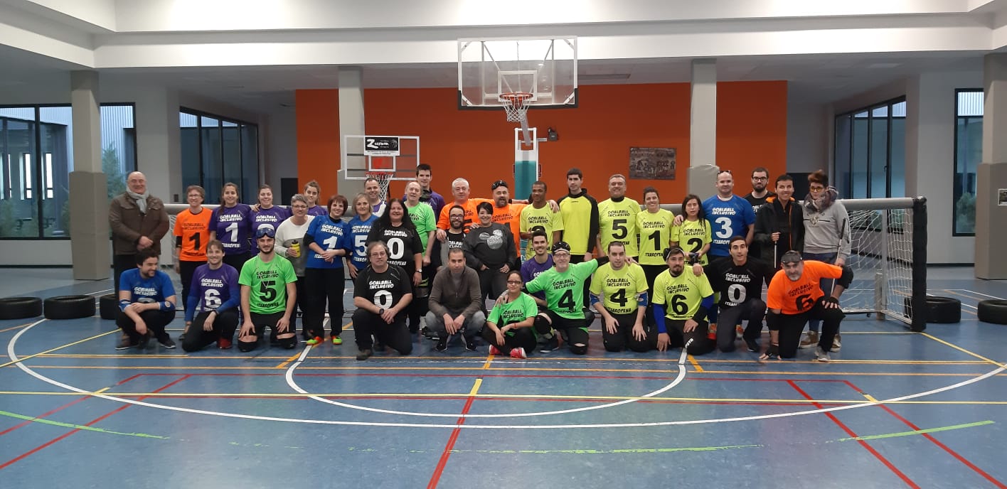 UNA JORNADA ABRE LAS PUERTAS AL GOALBALL PARA TODO EL MUNDO