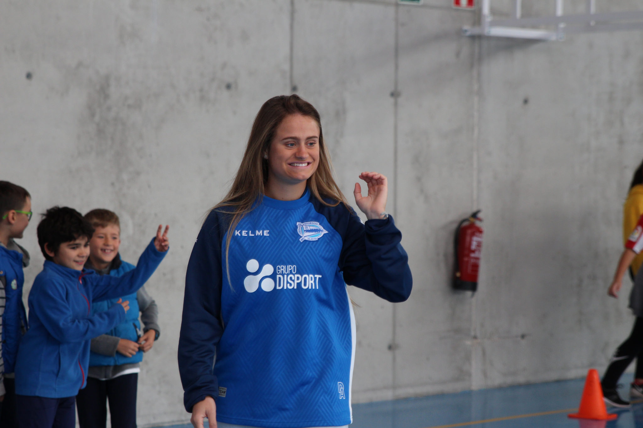 Conocemos la labor de Vera Martinez en la Escuela de Fútbol del Deportivo Alavés