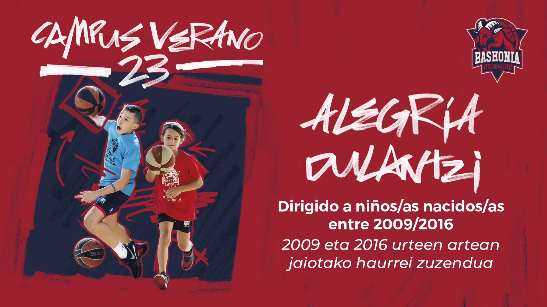 El campus de Baskonia llega a Alegría-Dulantzi
