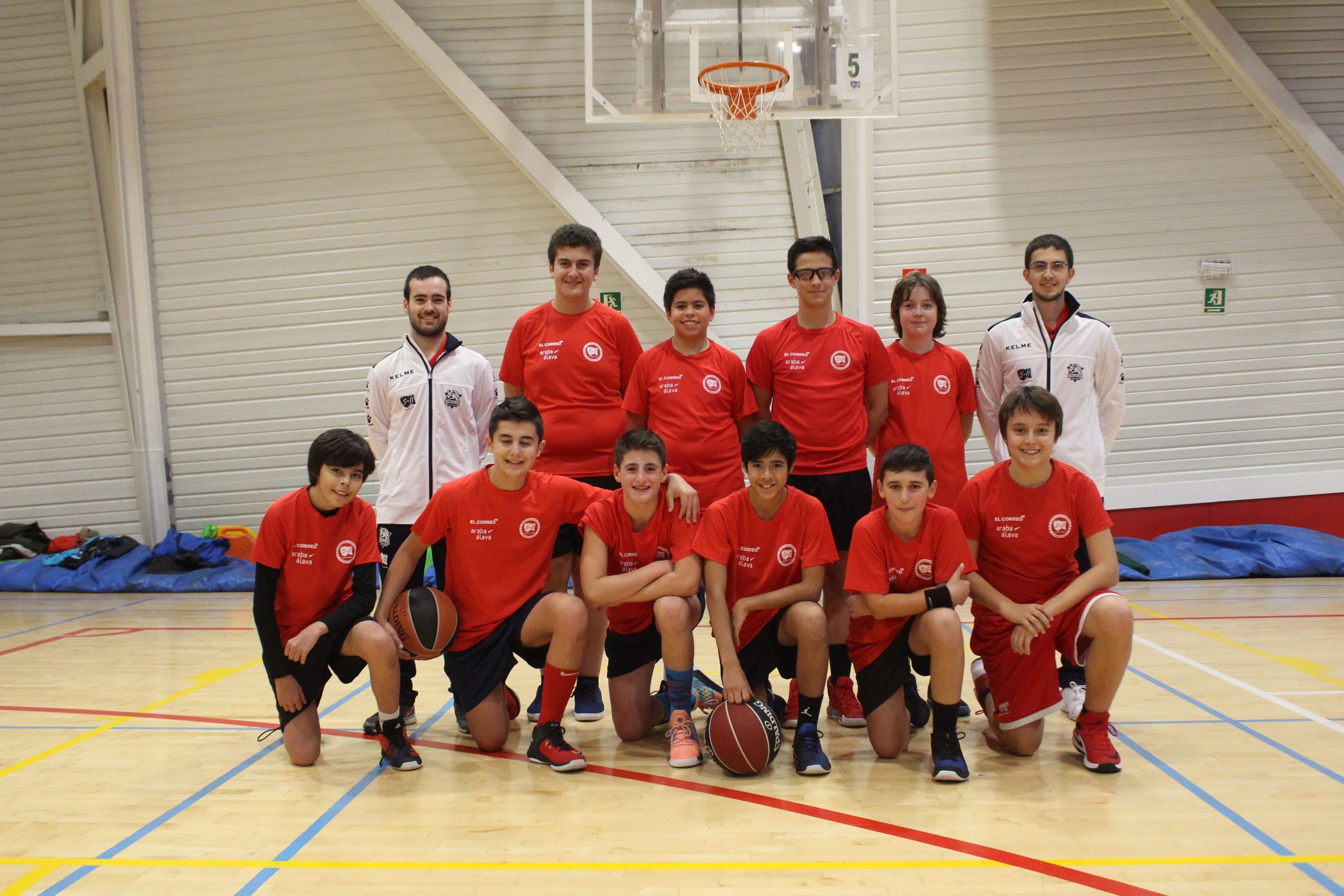 Color baskonista en los campeonatos de Álava