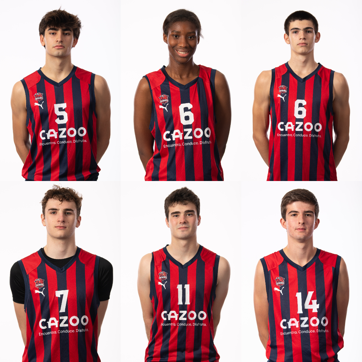 Seis representantes azulgranas en el Campeonato de Euskadi y Navarra Junior de Llodio