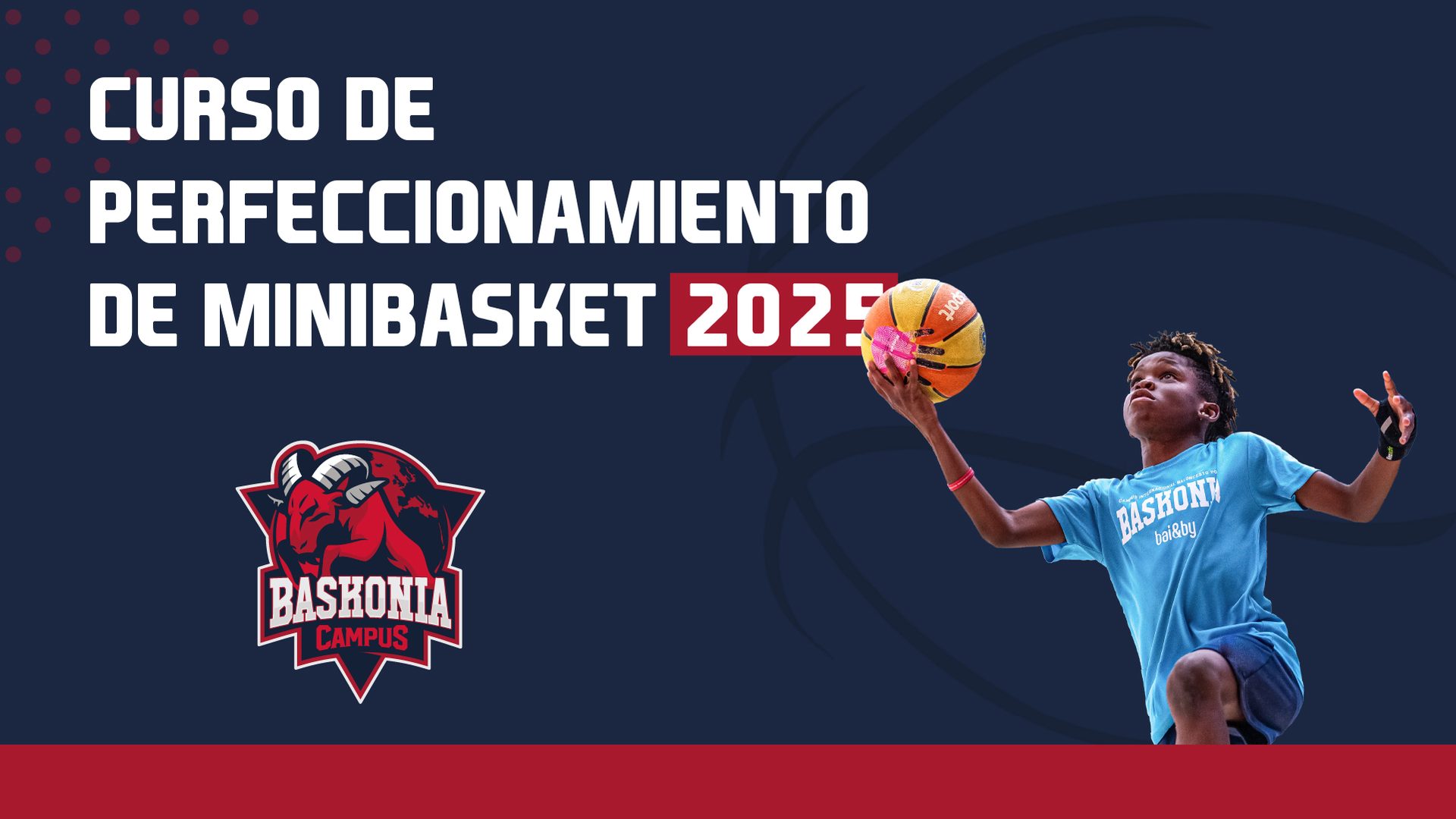Saski Baskonia pone en marcha el Curso de Perfeccionamiento de Minibasket