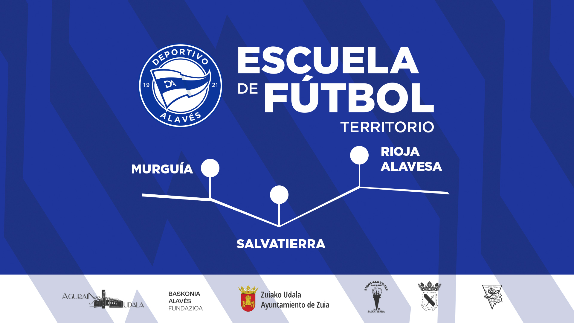 La Escuela de Fútbol territorial sigue con su crecimiento y añade una nueva sede en Salvatierra-Agurain