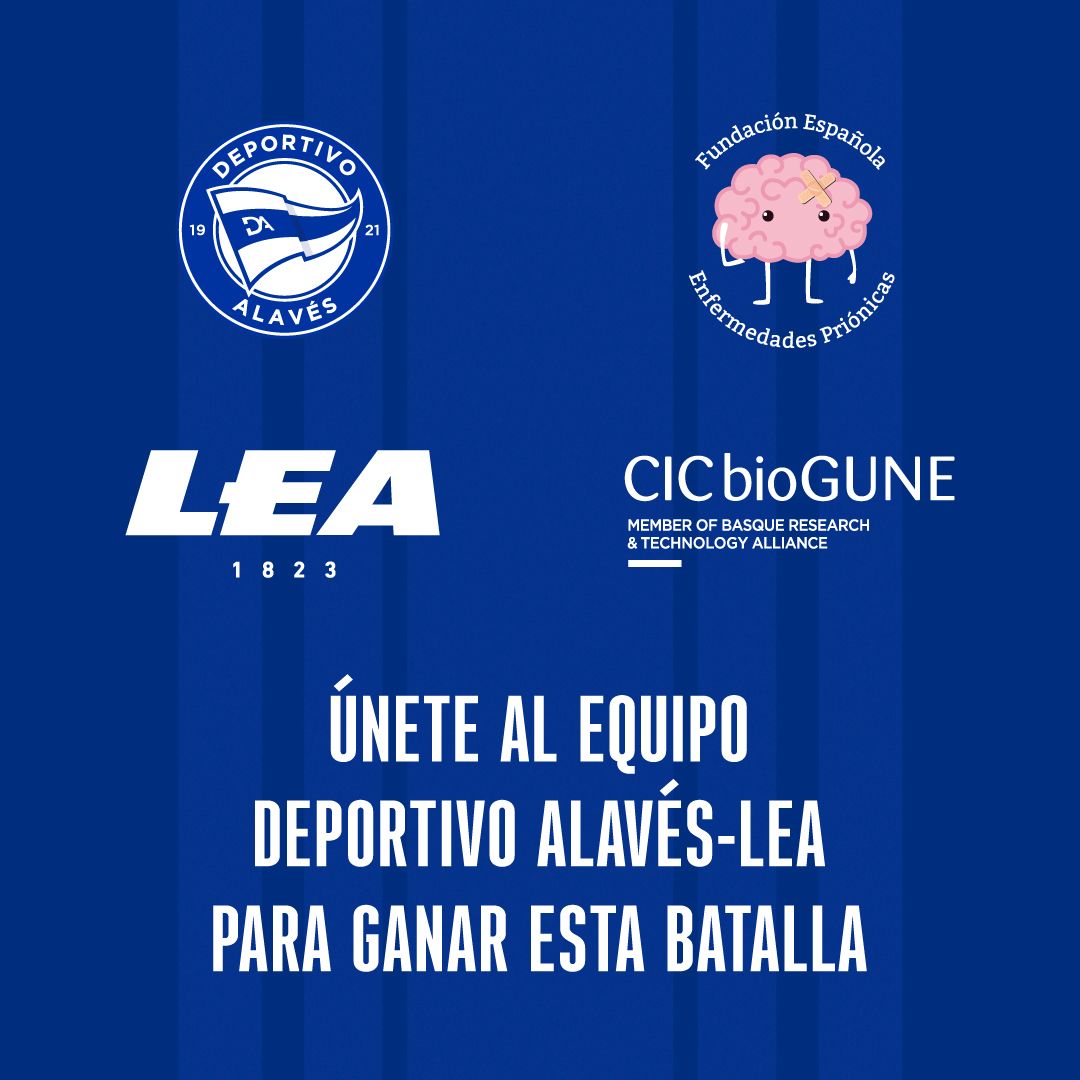 El Deportivo Alavés y LEA se unen a la FEEP para luchar contra las Enfermedades Priónicas