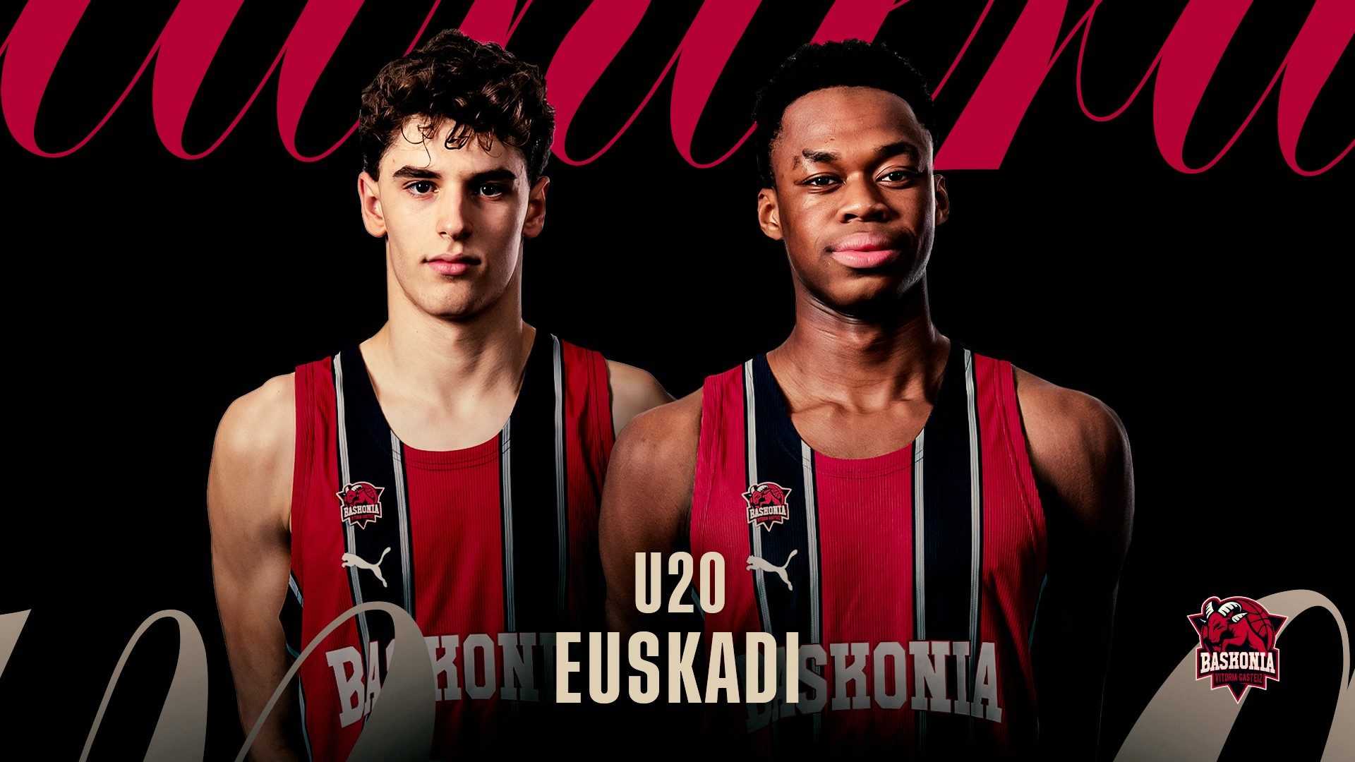 Dos baskonistas, convocados con Euskadi U20 para el Torneo Internacional de Sangalhos