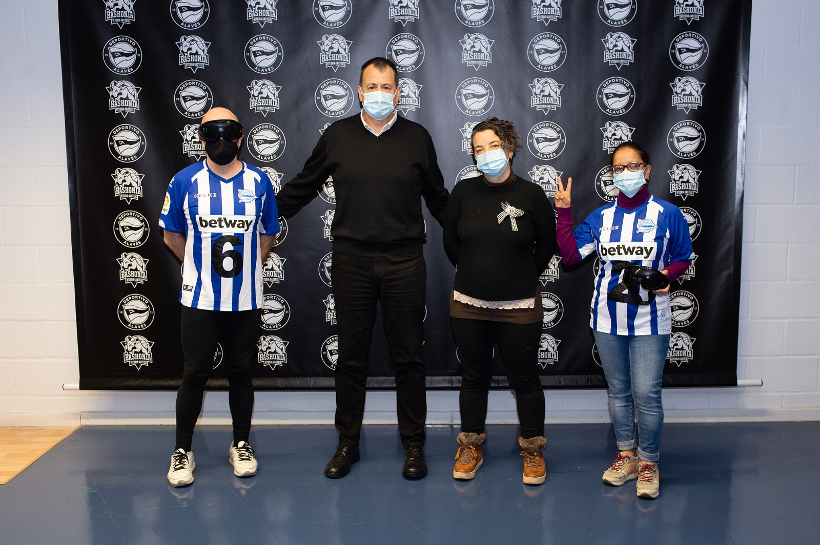 Fundación 5+11 y la Asociación Itxaropena unen sus fuerzas en la promoción del Goalball alavés