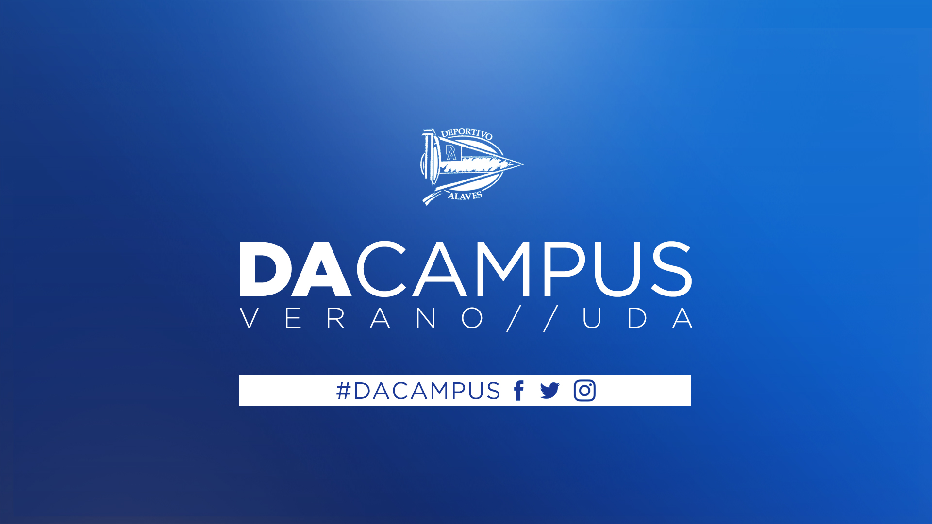 ¡Bienvenidos al Campus de verano de fútbol del Deportivo Alavés!