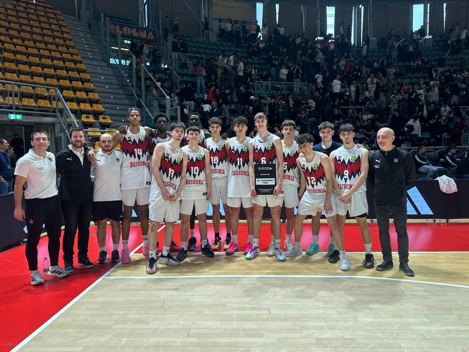 El U18 Baskonia cede en la final del clasificatorio del Adidas Next Generation Tournament