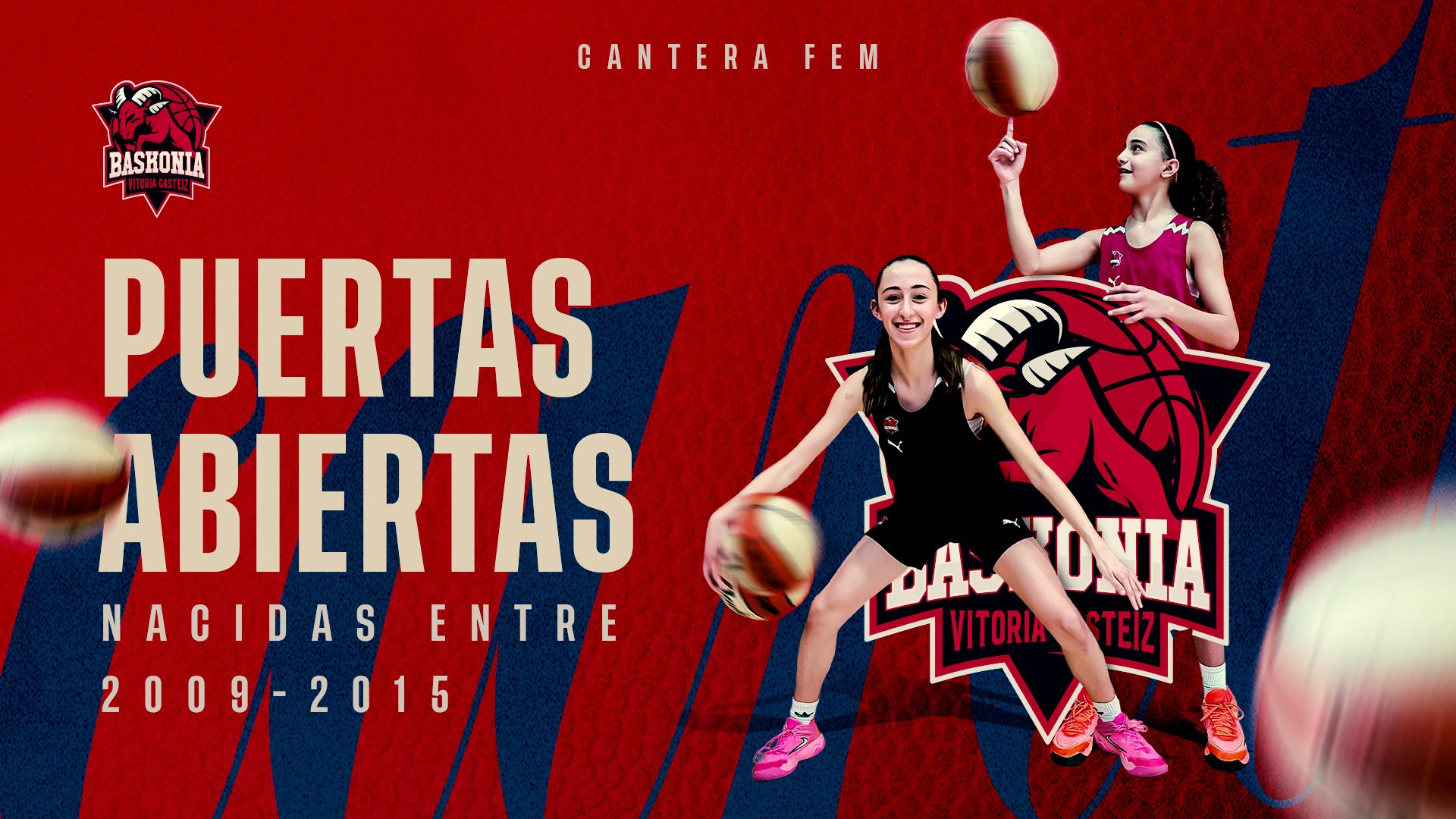 Baskonia impulsa la cantera femenina y busca nuevas jugadoras