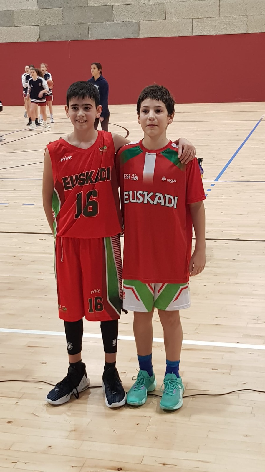 Aitzol Meilán y Ioritz López de Murga convocados para disputar el Campeonato de España de selecciones autonómicas Minibasket