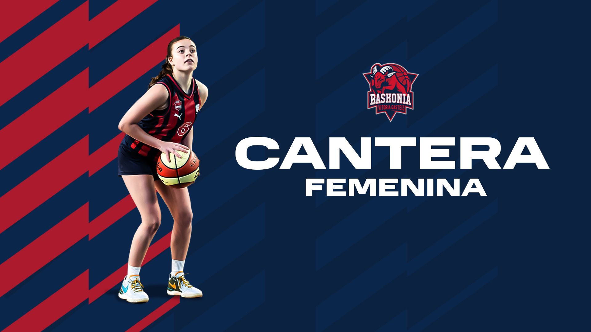 Forma parte de la cantera femenina de Baskonia