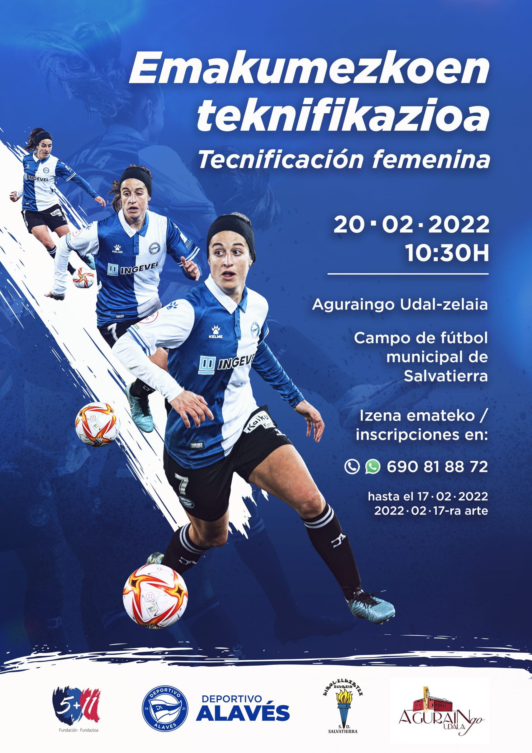 Participa en la I Tecnificación Femenina de la temporada
