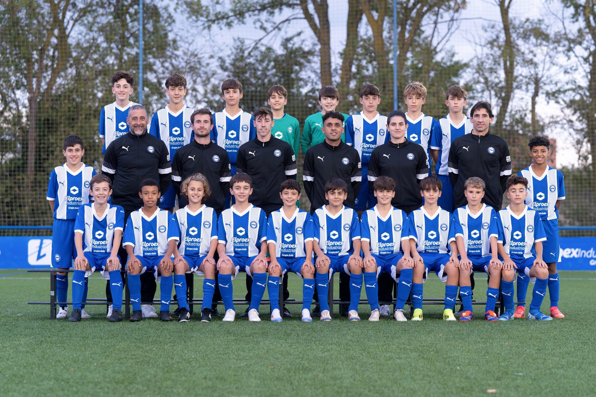 El Infantil B y el Alevín A del Deportivo Alavés disputarán los Juegos Deportivos Escolares de Euskadi