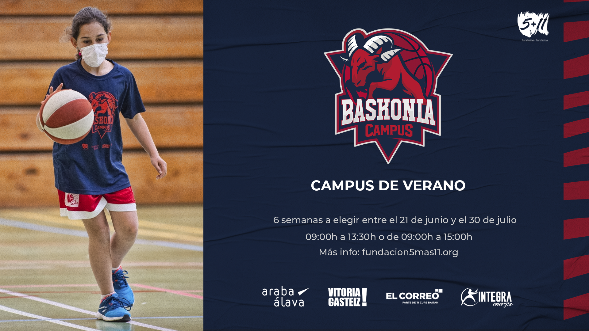 ¡Vuelve el Campus de Verano de Baskonia!