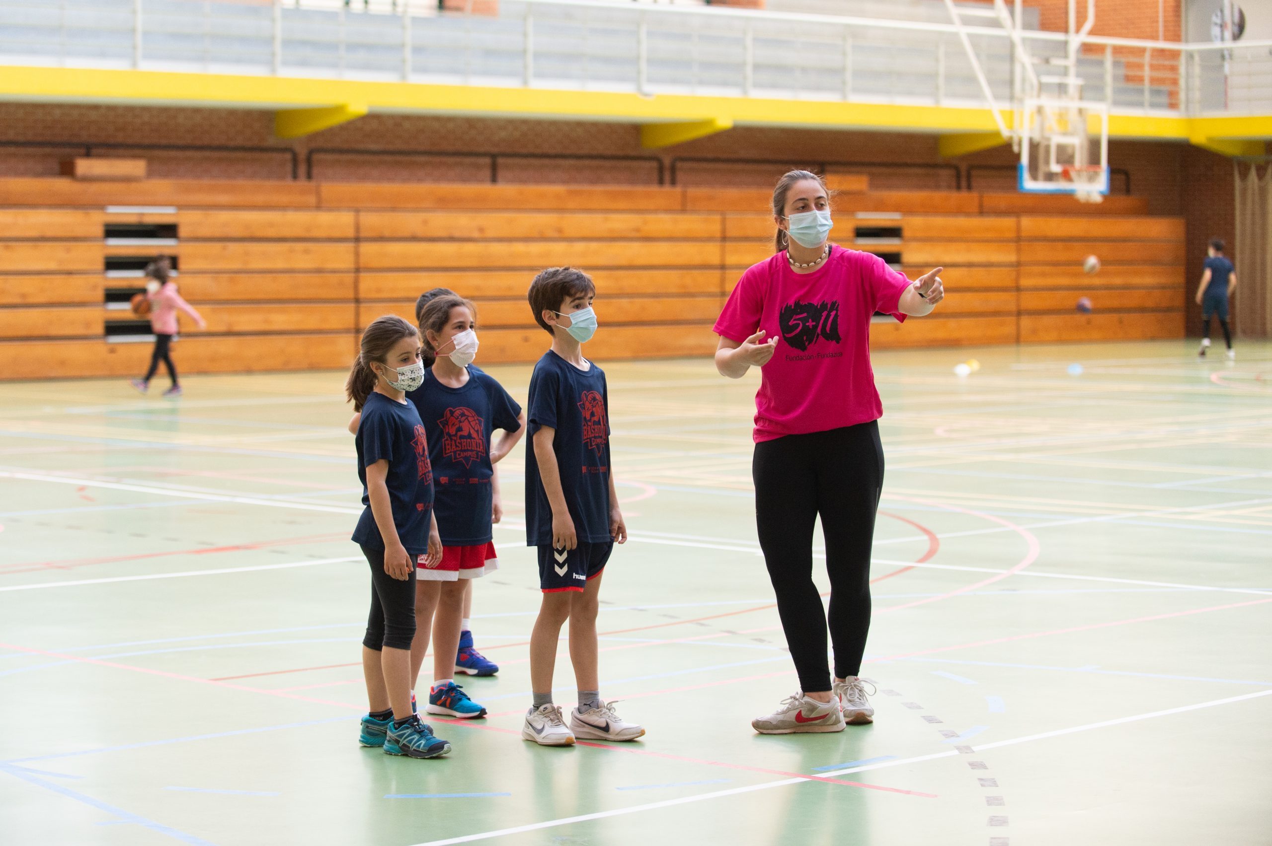 Todo preparado para el inicio del Campus de San Prudencio de Baskonia