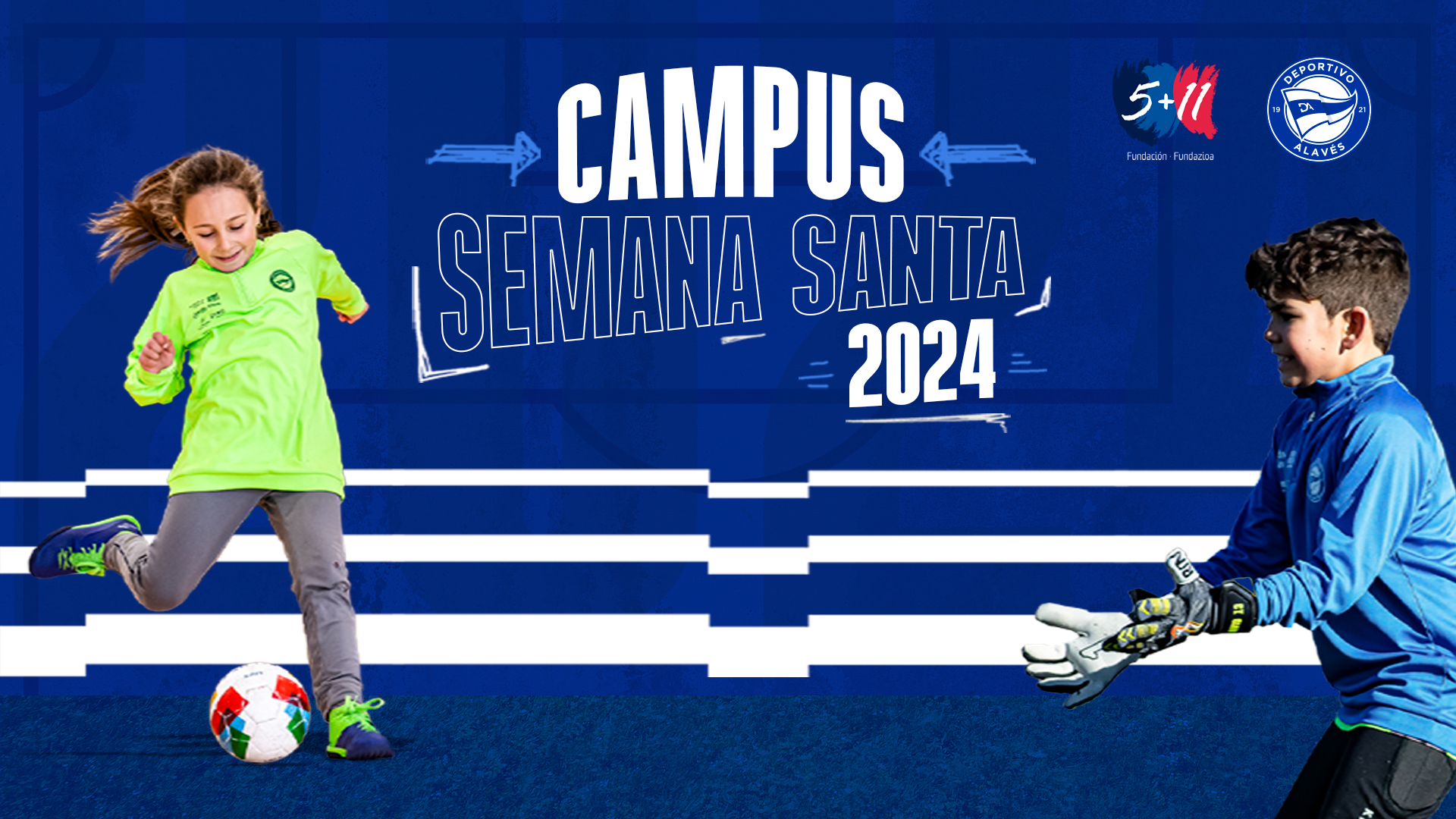 Llega una nueva edición del Campus de Semana Santa del Deportivo Alavés