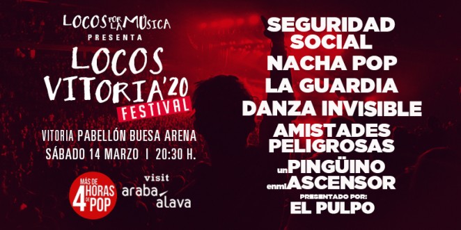 El Festival Locos por la música llega a Vitoria-Gasteiz