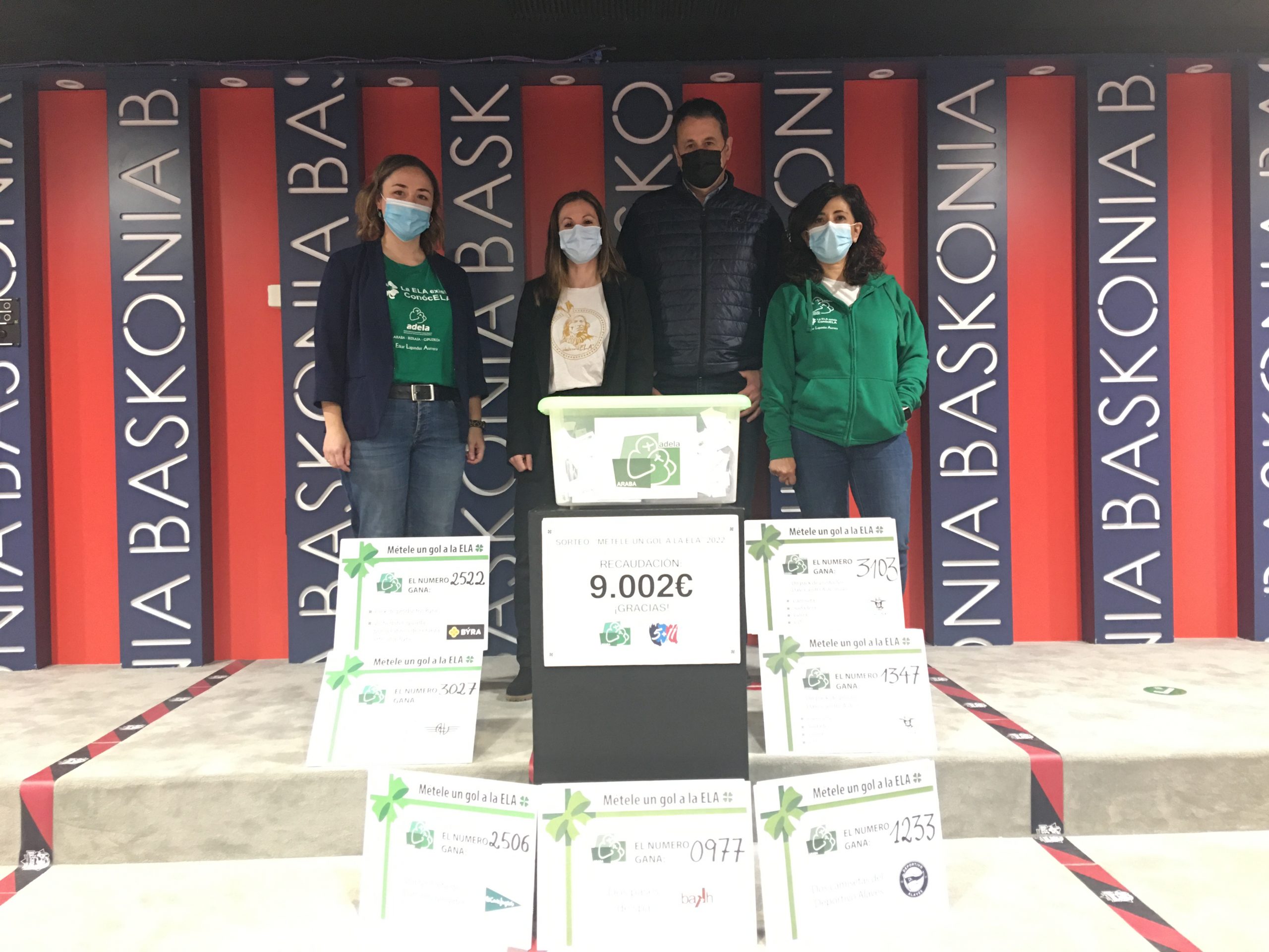Resultados del sorteo solidario de ADELA ARABA