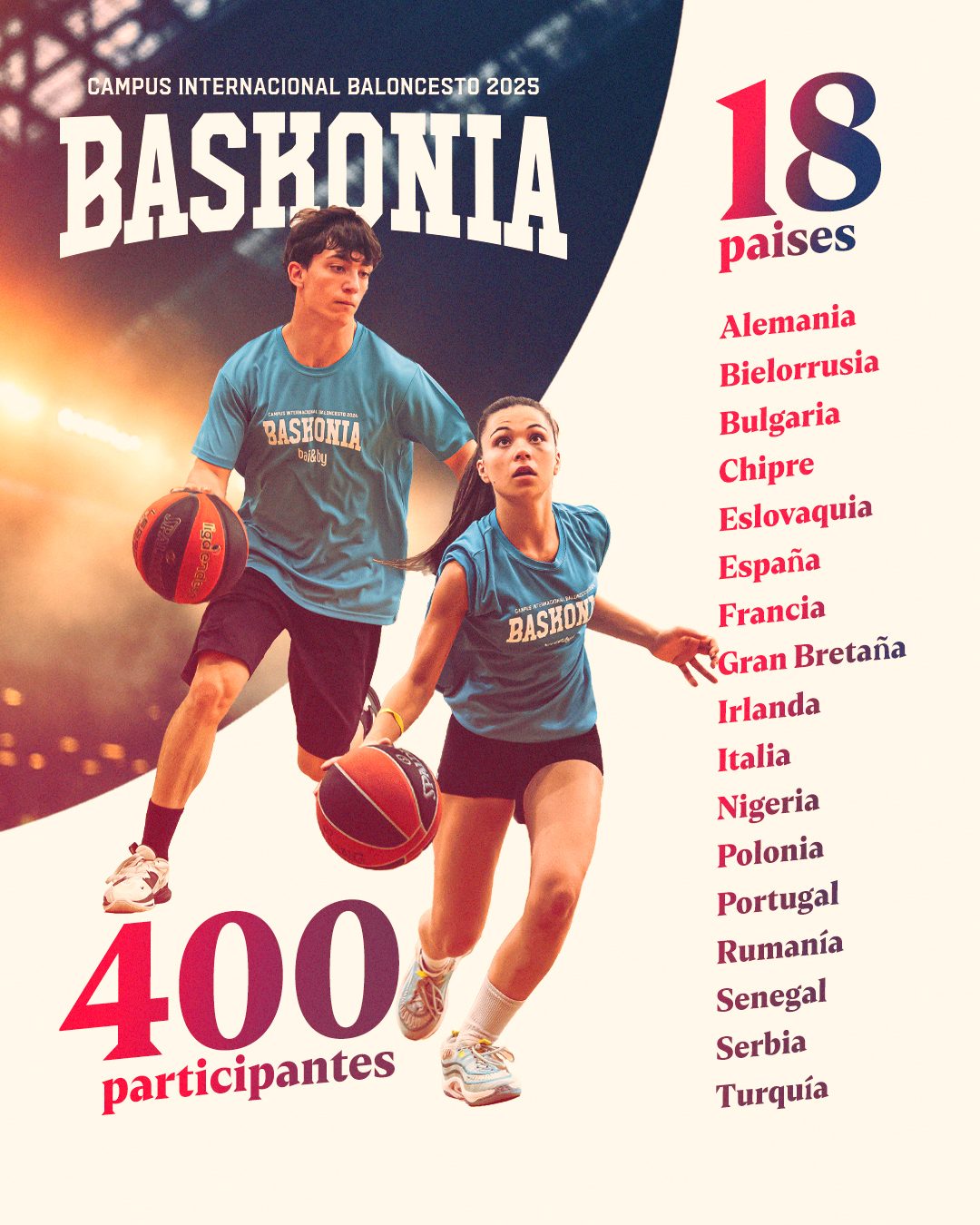 El Campus Internacional de Baskonia regresa a Vitoria-Gasteiz con más de 400 participantes